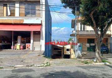 Terreno a na vila deodoro com 1000m² de terreno e construção de 1800m² com comércio - ideal para investimento ou construção - excelente localização