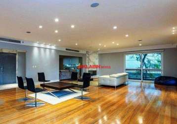 Apartamento com 5 dormitórios, 478 m² - venda por r$ 17.000.000,00 ou aluguel por r$ 83.970,00/mês - ibirapuera - são paulo/sp