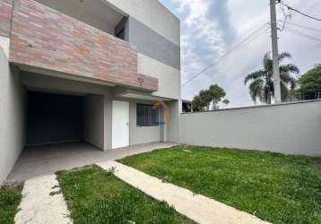 Casa com 3 quartos à venda na rua flávio dallegrave, 10056, cachoeira, curitiba por r$ 609.000