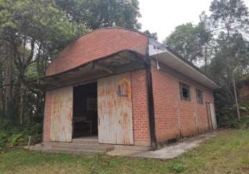 Barracão / galpão / depósito para alugar na rua luiz bugalski, 275, lamenha grande, almirante tamandaré por r$ 3.600