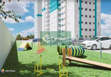 Apartamento á venda 2 dormitórios, residencial le vin garden, botujuru, vila são paulo, mogi das cruzes-sp