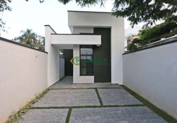 Casa térrea com 3 dormitórios, vila caputera, mogi das cruzes