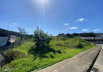 Terreno a venda em luiz alves no bairro dom bosco