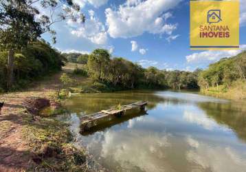 Chácara à venda, 121000 m² por r$ 1.200.000,00 - bateias - campo largo/pr