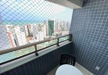 Apartamento com 2 quartos à venda na conselheiro aguiar, 4010, boa viagem, recife por r$ 550.000