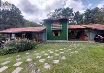 Casa para venda em teresópolis, bom retiro, 4 dormitórios, 2 suítes, 5 banheiros, 5 vagas