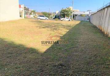 Terreno à venda, 501 m² por r$ 371.000,00 - condomínio lago da serra - araçoiaba da serra/sp