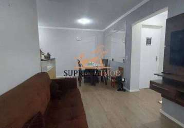 Apartamento com 2 dormitórios à venda, 50 m²- condomínio ilha de málaga - votorantim/sp