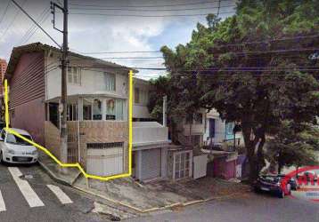 Sobrado residencial ou comercial de esquina em perdizez (pompéia)