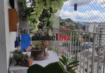 Apartamento com 3 quartos à venda na travessa cerqueira lima, riachuelo, rio de janeiro, 67 m2 por r$ 350.000