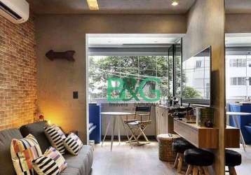 Studio à venda, 22 m² por r$ 540.000,00 - vila madalena - são paulo/sp