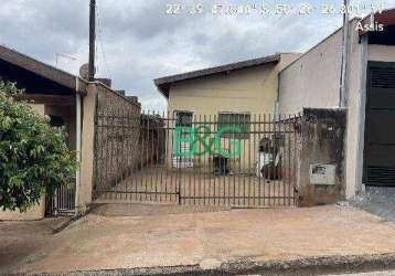 Casa com 2 dormitórios à venda, 55 m² por r$ 89.538,60 - vila silvestre - assis/sp