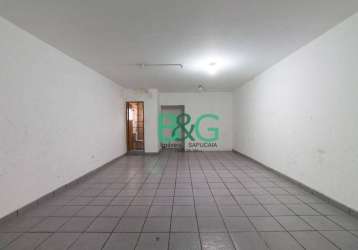 Salão para alugar, 100 m² por r$ 7.300,00/mês - brás - são paulo/sp