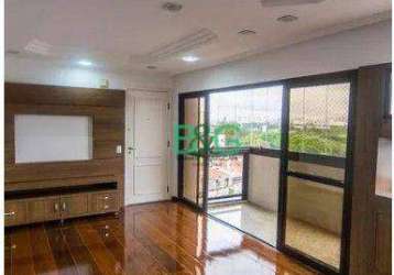 Apartamento com 3 dormitórios à venda, 110 m² por r$ 770.000,00 - chácara tatuapé - são paulo/sp