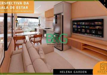 Apartamento com 2 dormitórios à venda, 42 m² por r$ 326.037,46 - vila fernandes - são paulo/sp