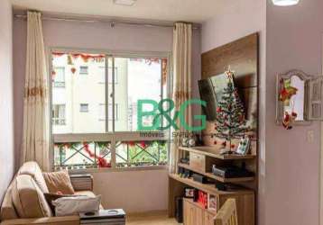 Apartamento com 2 dormitórios à venda, 51 m² por r$ 306.000 - sacomã - são paulo/sp