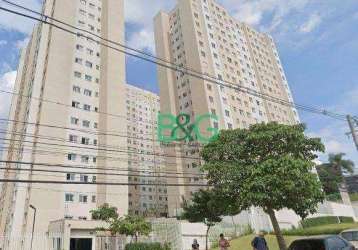 Apartamento com 2 dormitórios à venda, 40 m² por r$ 131.571,53 - jardim helian - são paulo/sp