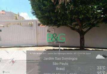 Casa com 3 dormitórios à venda, 124 m² por r$ 419.200 - jardim são domingos - marília/sp