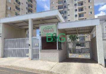 Apartamento com 1 dormitório à venda, 52 m² por r$ 116.280 - parque são matheus - piracicaba/sp