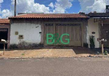 Casa com 2 dormitórios à venda, 69 m² por r$ 120.849 - jardim pedra branca - ribeirão preto/sp