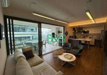 Apartamento com 2 dormitórios à venda, 128 m² por r$ 2.600.000 - cidade monções - são paulo/sp