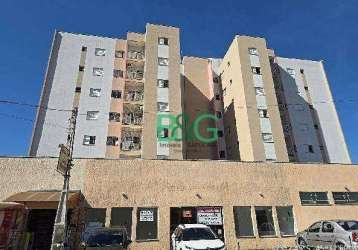 Apartamento com 2 dormitórios à venda, 55 m² por r$ 114.838 - granjas panoramas - taubaté/sp