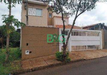 Casa com 3 dormitórios à venda, 209 m² por r$ 340.963,15 - vila melhado - araraquara/sp