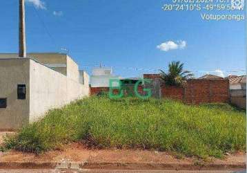 Terreno à venda, 180 m² por r$ 66.402,00 - jardim das carobeiras - votuporanga/sp