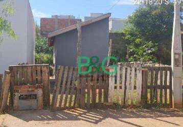 Casa com 1 dormitório à venda, 25 m² por r$ 75.371 - parque jaraguá - bauru/sp