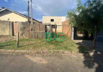 Casa com 1 dormitório à venda, 39 m² por r$ 87.828 - santa fé - bauru/sp