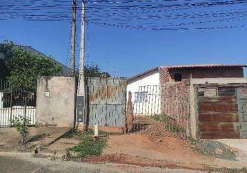 Casa com 1 dormitório à venda, 38 m² por r$ 124.717 - jardim centenário - rio claro/sp