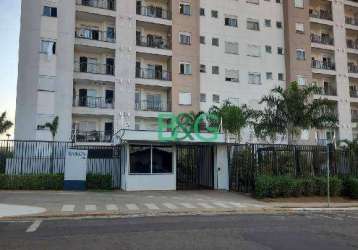 Apartamento com 2 dormitórios à venda, 57 m² por r$ 212.718 - jardim são francisco - santa bárbara d'oeste/sp