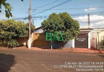 Casa com 1 dormitório à venda, 93 m² por r$ 88.629 - vila industrial - sertãozinho/sp