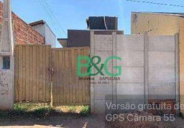 Casa com 1 dormitório à venda, 27 m² por r$ 106.303,30 - parque paulista - bauru/sp