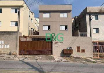 Apartamento com 1 dormitório à venda, 57 m² por r$ 177.934 - vila rossi - francisco morato/sp