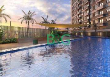 Apartamento com 2 dormitórios à venda, 38 m² por r$ 266.310,00 - jardim são luís - são paulo/sp