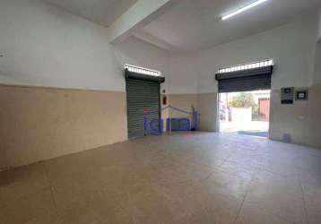 Salão para alugar, 80 m² por r$ 3.400,00/mês - vila guarani - são paulo/sp