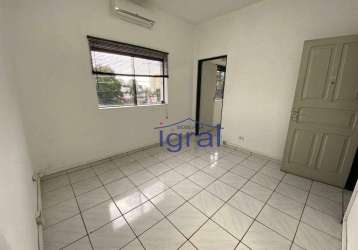 Sala para alugar, 31 m² por r$ 1.850,00/mês - jabaquara - são paulo/sp