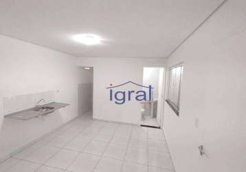 Casa com 1 dormitório para alugar, 40 m² por r$ 1.100,00/mês - vila guarani (zona sul) - são paulo/sp