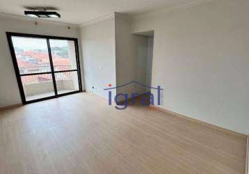 Apartamento com 3 dormitórios para alugar, 75 m² por r$ 3.442,60/mês - jabaquara - são paulo/sp