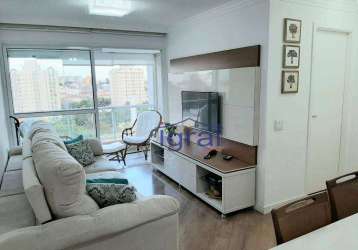 Apartamento com 2 dormitórios à venda, 63 m² por r$ 580.000,00 - vila guarani - são paulo/sp