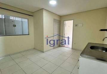 Casa com 1 dormitório para alugar, 30 m² por r$ 1.200,00/mês - vila guarani - são paulo/sp