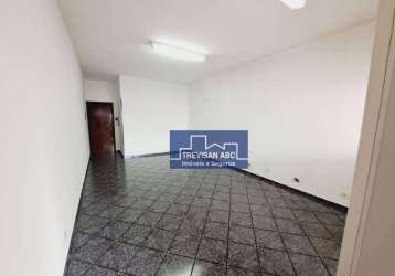 Sala para locação no planalto/sbc; 01 sala; 01 wc; 45m²