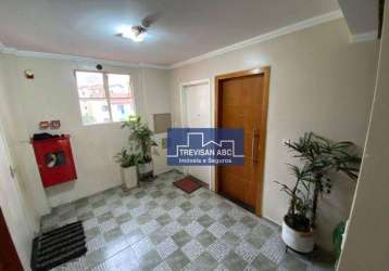 Apartamento com 2 dormitórios à venda, 44 m²- cooperativa - são bernardo do campo/sp