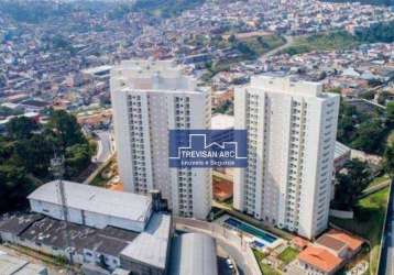 Apartamento com 2 dormitórios à venda, 48 m²- ferrazópolis - são bernardo do campo/sp