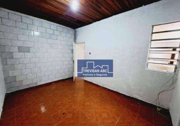 Casa com 1 dormitório para alugar - jardim calux - são bernardo do campo/sp