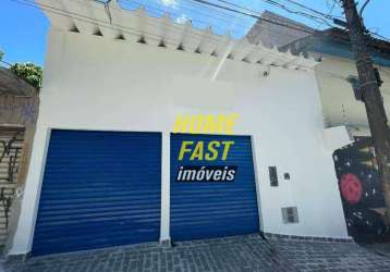 Salão novo para venda e locação, 70 m² - venda por r$ 250.000 ou aluguel por r$ 1.500/mês - vila moreira - guarulhos/sp