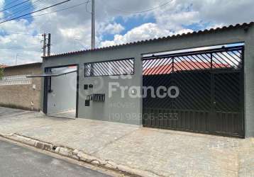 Casa para venda em sumaré, altos de sumaré, 2 dormitórios, 1 suíte, 2 banheiros, 6 vagas