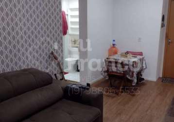 Apartamento para venda em sumaré, chácara santa antonieta (nova veneza), 2 dormitórios, 1 banheiro, 1 vaga