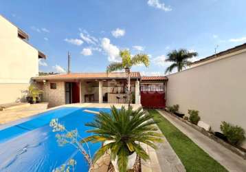 Casa para venda em sumaré, parque manoel de vasconcelos, 3 dormitórios, 2 banheiros, 4 vagas